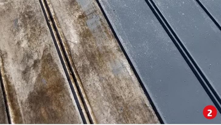 rust repair on metal roof